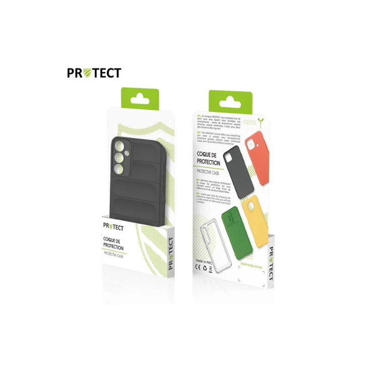 Coque de Protection IX008 PROTECT Samsung Galaxy S25 noir - vue boite
