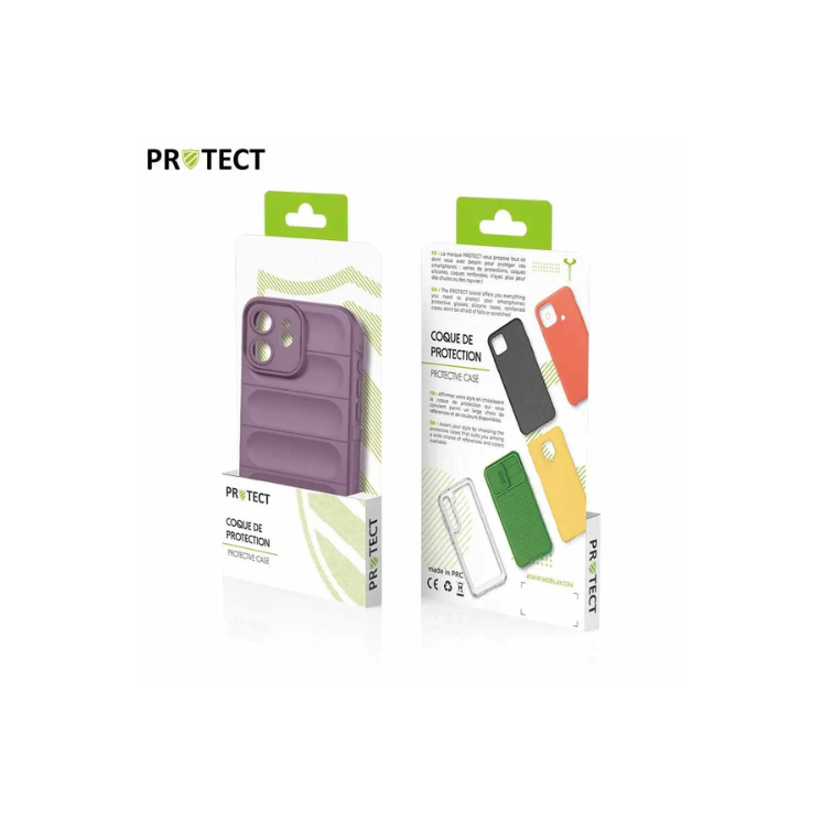 Coque de Protection IX008 PROTECT iPhone 12 lavande - vue boite