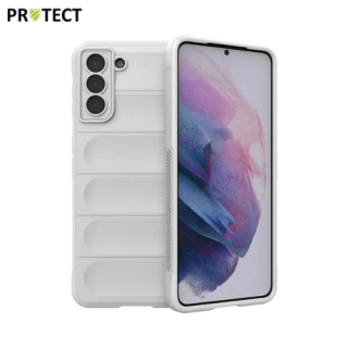 Coque Protect Samsung galaxy S21 plus blanc / Créa & Connect