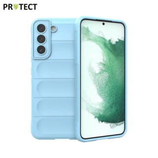 Coque Protect Samsung galaxy S22 plus bleu clair / Créa & Connect