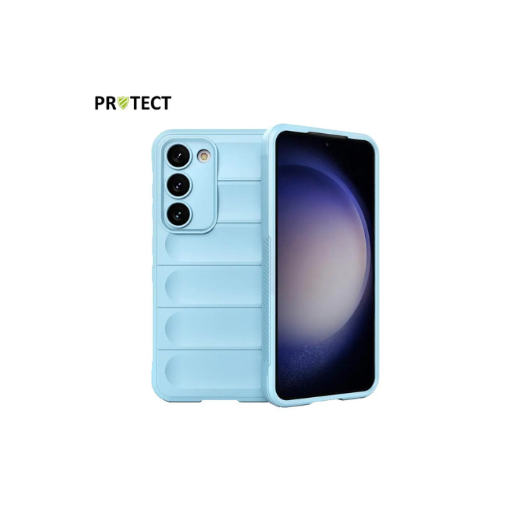 Coque Protect Samsung galaxy S23 plus bleu clair / Créa & Connect