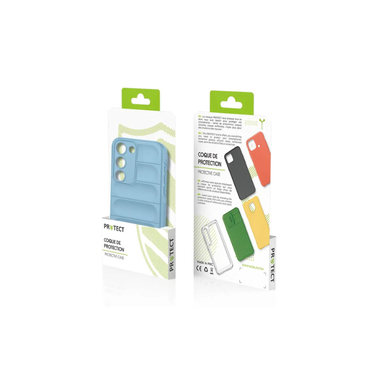 Coque Protect Samsung galaxy S23 plus bleu clair / Créa & Connect