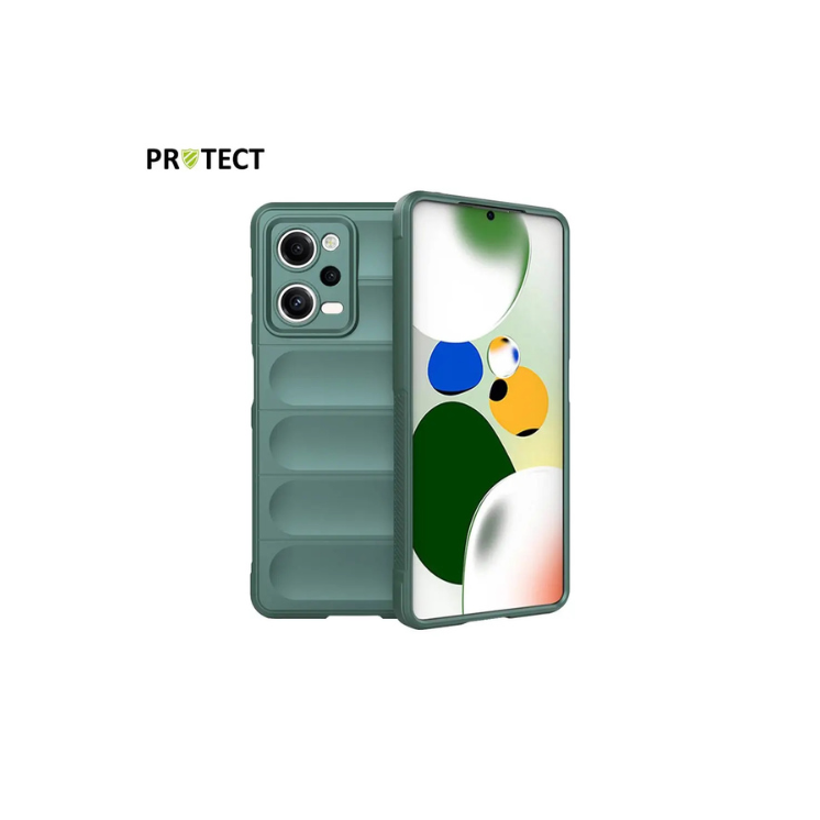 Coque Protect Xiaomi redmi note 12 pro plus 5G vert foncé / Créa & Connect