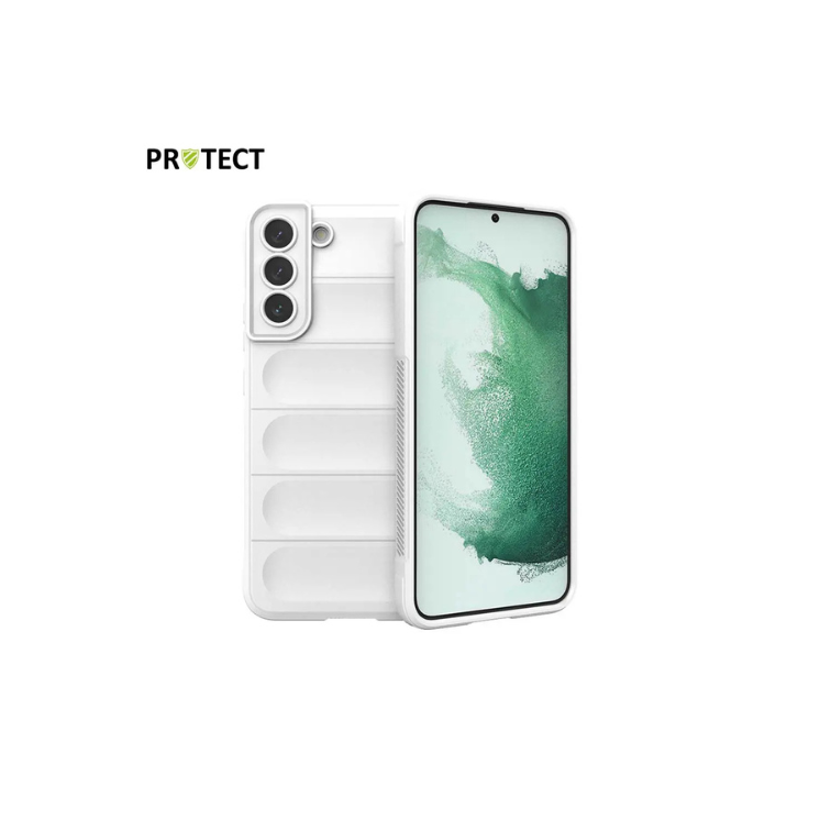 Coque Protect Samsung galaxy S22 plus blanc / Créa & Connect