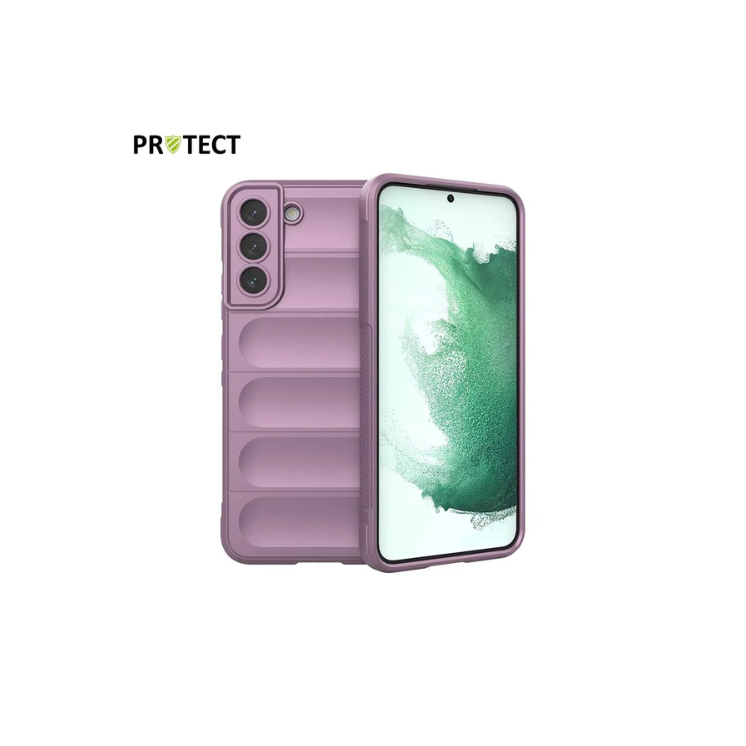 Coque Protect Samsung galaxy S22 plus lavande / Créa & Connect