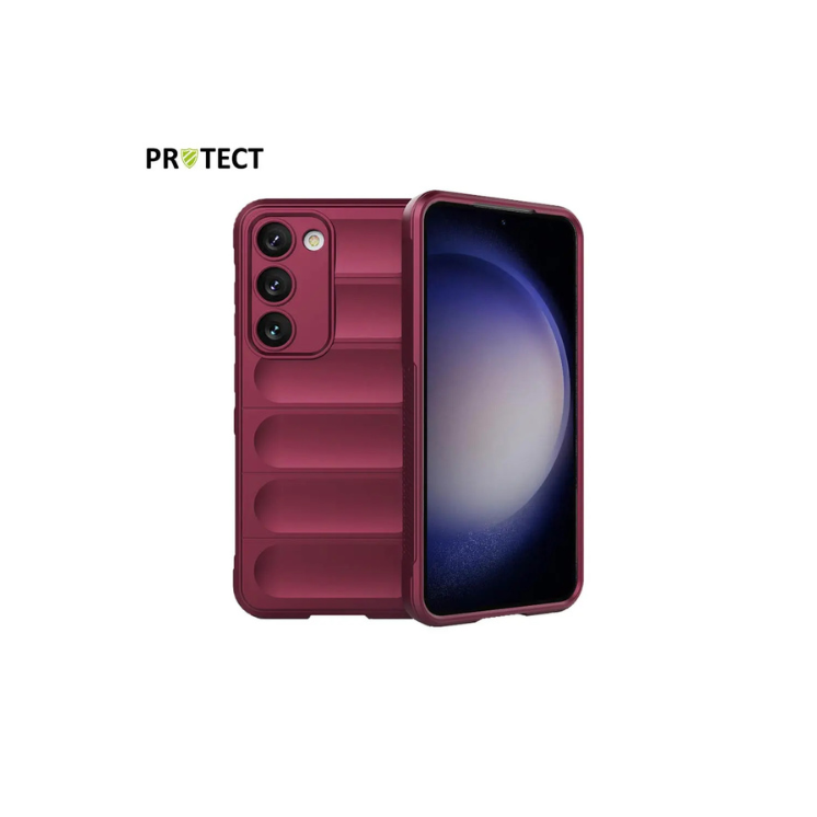 Coque Protect Samsung galaxy S23 plus prune / Créa & Connect