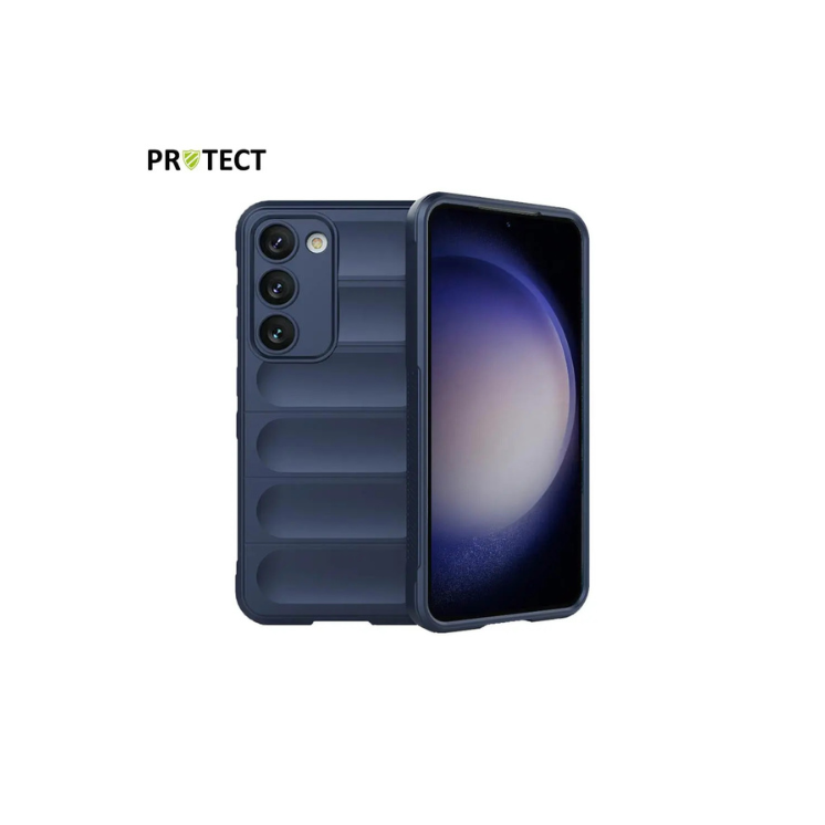 Coque Protect Samsung galaxy S23 plus bleu saphir / Créa & Connect
