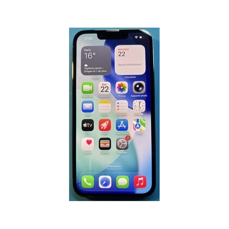Iphone 13 Pro 128go bleu reconditionné grade A premium