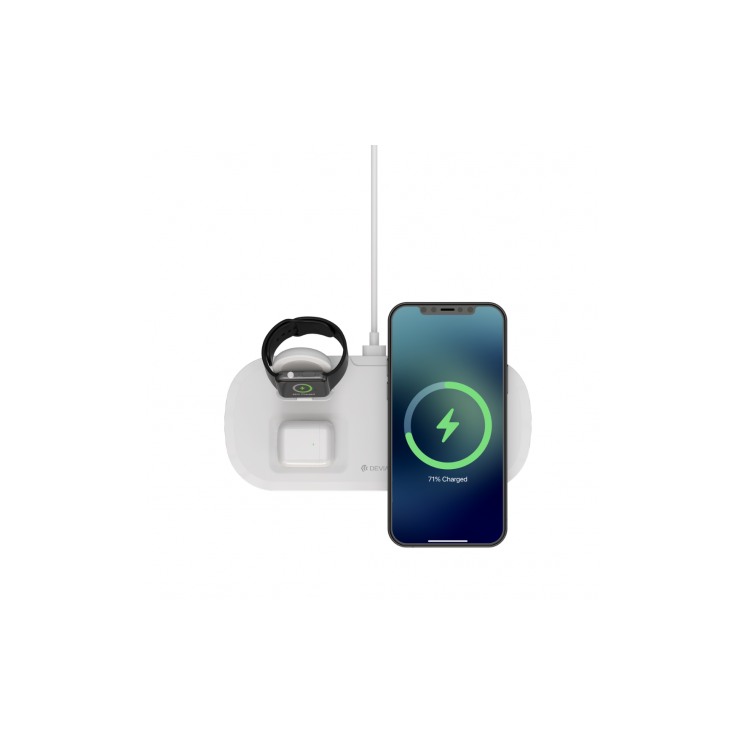 Chargeur 3 en 1 compatible Magsafe 15w