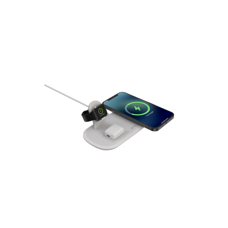 Chargeur 3 en 1 compatible Magsafe 15w
