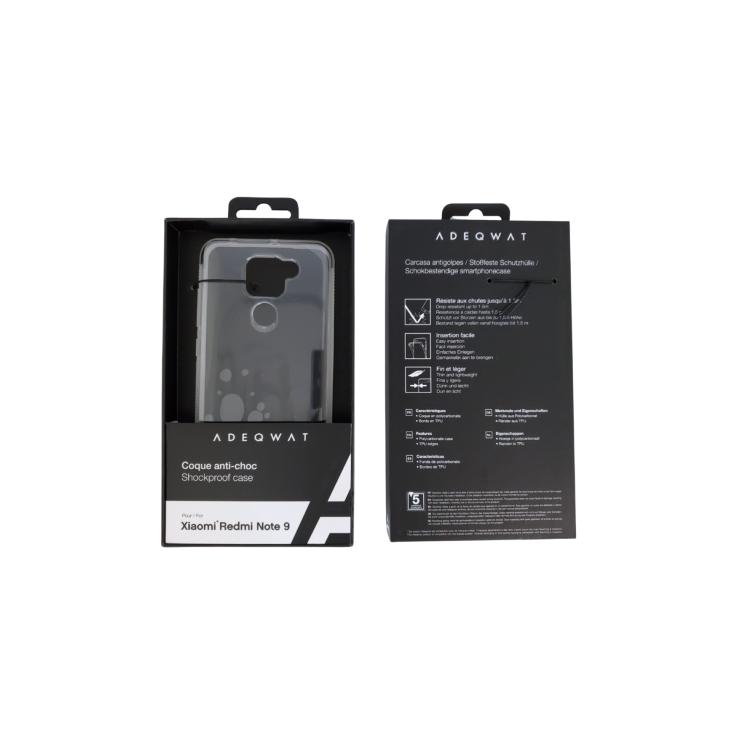 Coque Adeqwat Anti-Choc Xiaomi Redmi Note 9