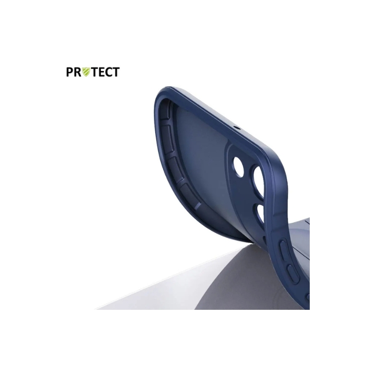 Coque Protect Apple Iphone 16 bleu saphir / Créa & Connect