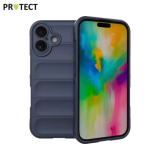 Coque Protect Apple Iphone 16 bleu saphir / Créa & Connect