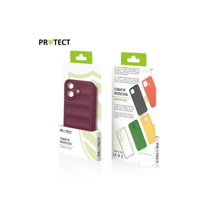 Coque Protect Apple Iphone 16 prune / Créa & Connect