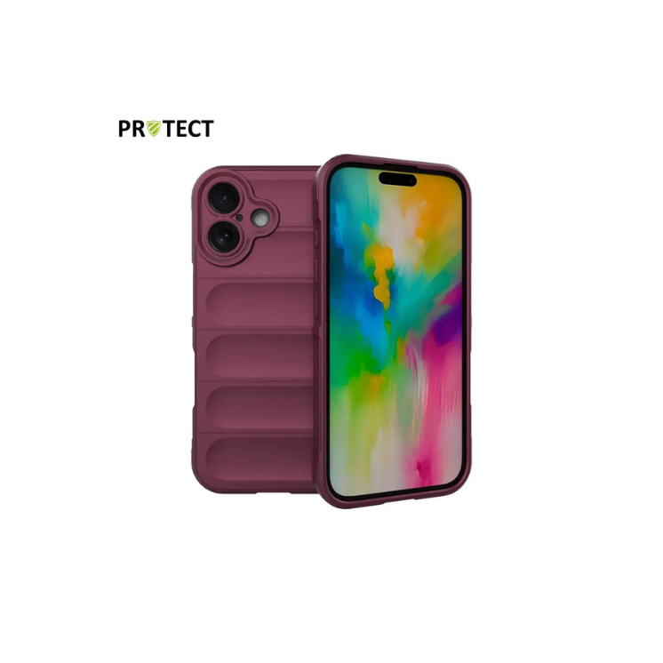 Coque Protect Apple Iphone 16 prune / Créa & Connect