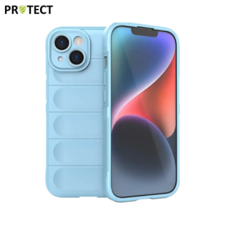 Coque Protect Apple IPhone 15 bleu clair / Créa & Connect