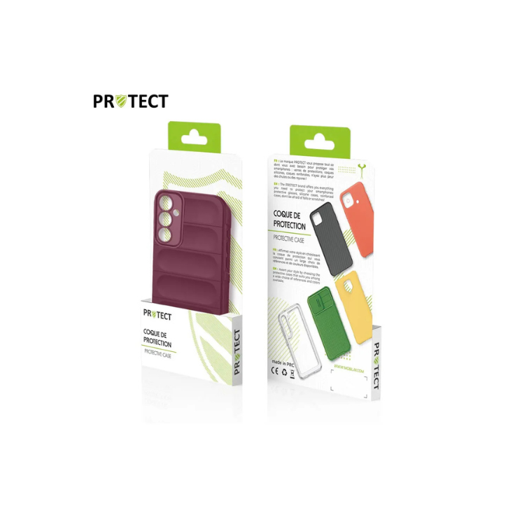 Coque Protect Samsung galaxy A16 prune / Créa & Connect
