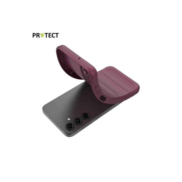Coque Protect Samsung galaxy A16 prune / Créa & Connect