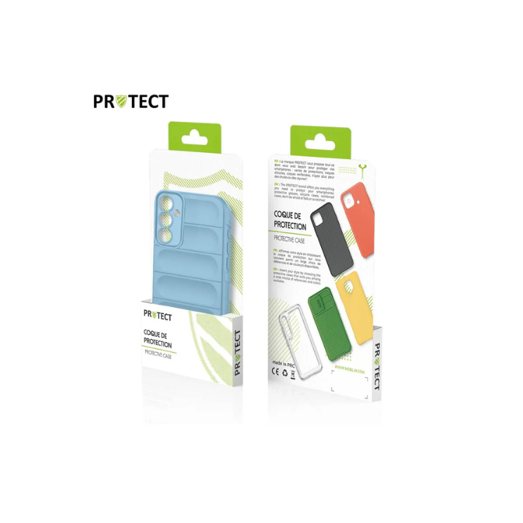 Coque Protect Samsung galaxy A16 bleu clair / Créa & Connect