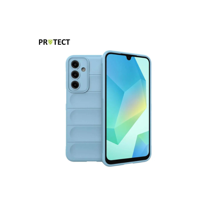Coque Protect Samsung galaxy A16 bleu clair / Créa & Connect