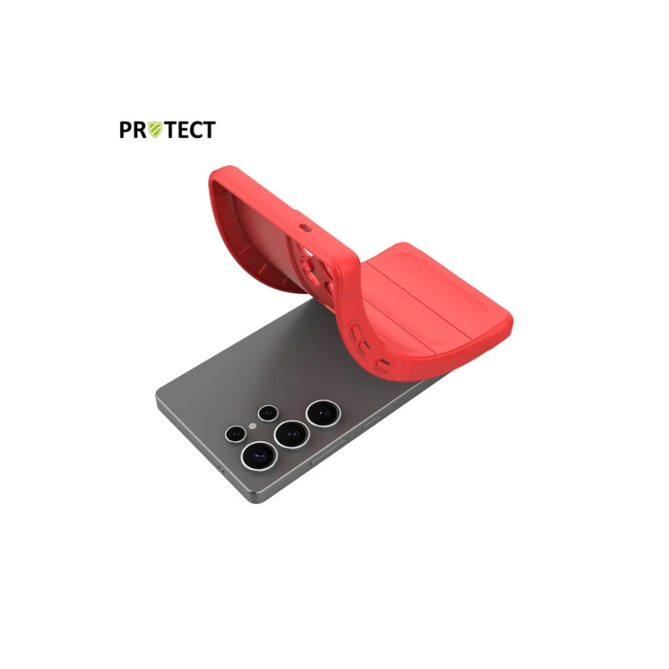 Coque de Protection IX008 PROTECT Samsung Galaxy S25 Ultra rouge
