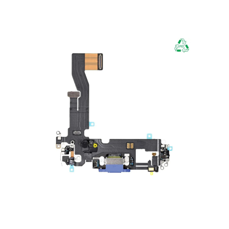 Connecteur de charge Apple Iphone 12 / 12 pro bleu / Créa & Connect