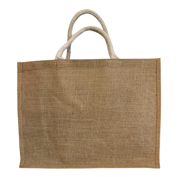 Sac jute Nounou en or et à paillettes - vue dos