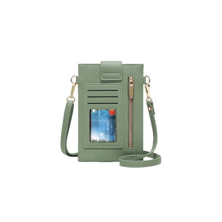 Sac Crossbody phone bag Break Time vert kaki - vue dos