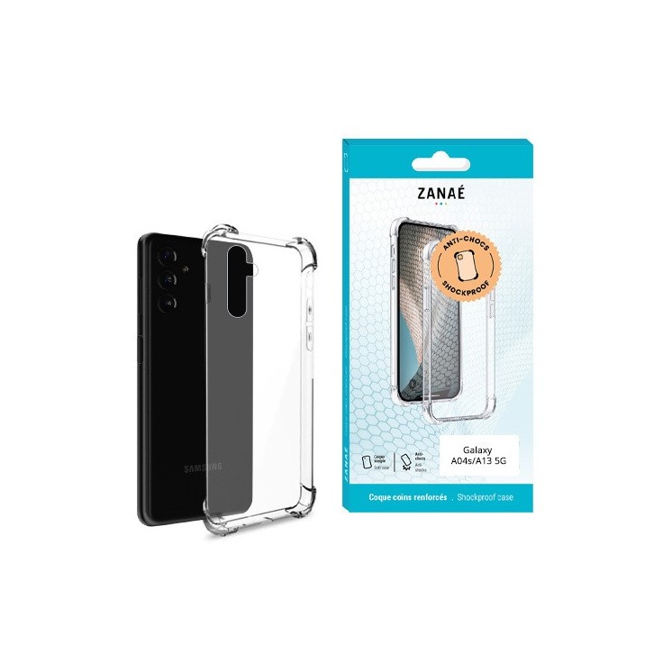 Coque Samsung Galaxy A04S / A13 5G transparente / Créa & Connect