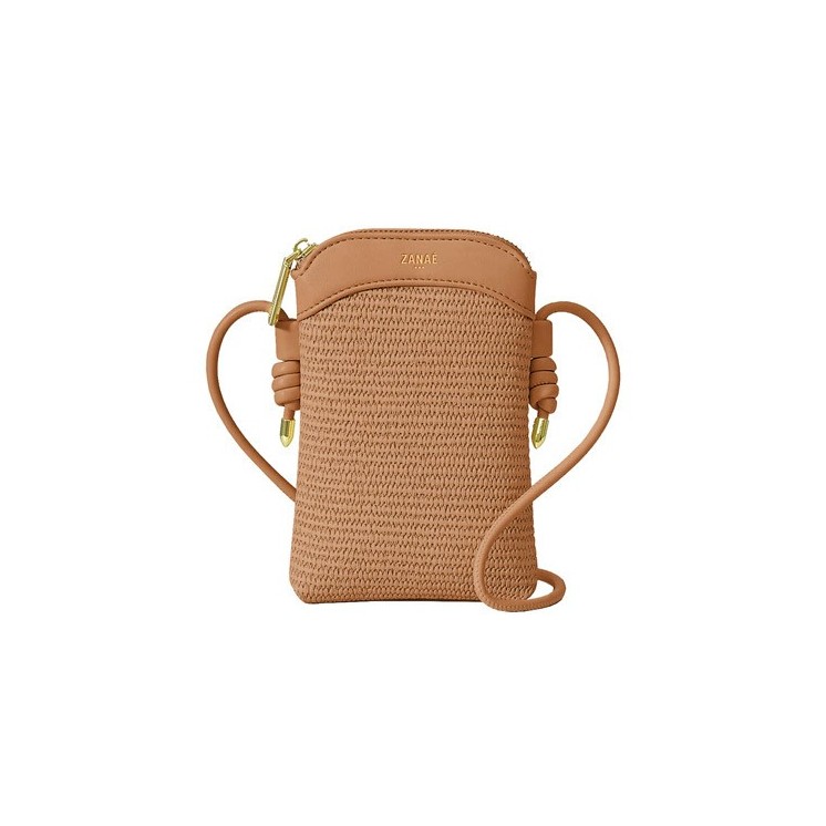 Sac Crossbody marron / Créa & Connect