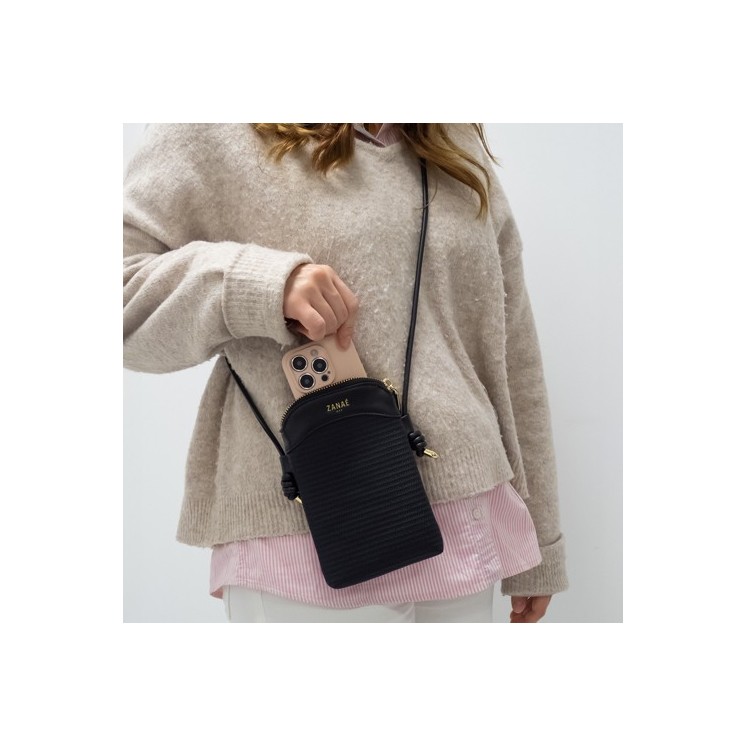 Sac Crossbody noir / Créa & Connect