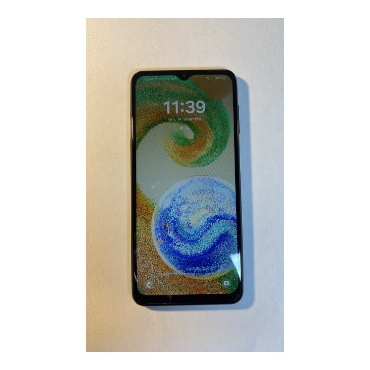 Samsung Galaxy A04S 32go noir reconditionné comme neuf