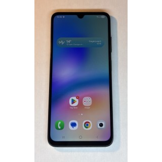 Samsung Galaxy A05S 64go noir reconditionné en bon état et batterie neuve - vue face