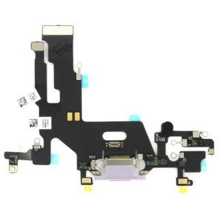 Connecteur de charge Apple Iphone 11 mauve / Créa & Connect