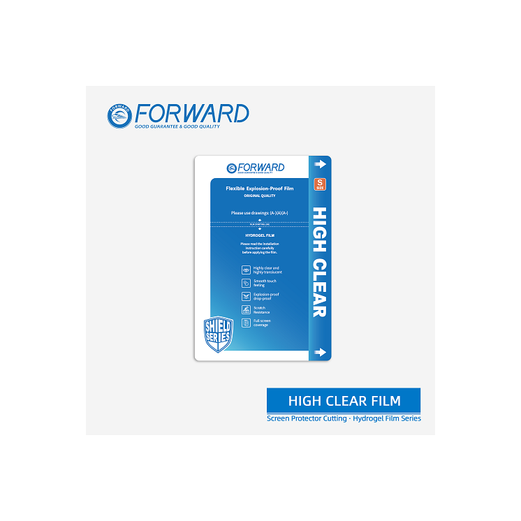 Film Hydrogel Forward High Clear vitre avant ou vitre arrière pour Samsung galaxy séries M - vue face