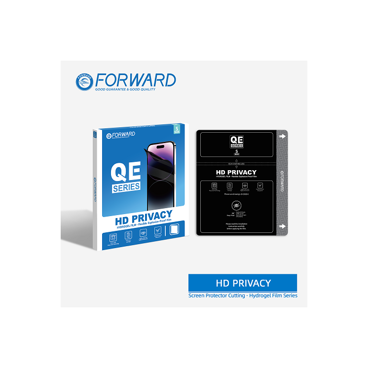 Film Hydrogel Forward HD Privacy Anti Espion pour Google séries Pixel - vue face et boite