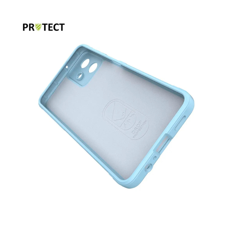 Coque Protect Samsung galaxy A07 bleu clair / Créa & Connect