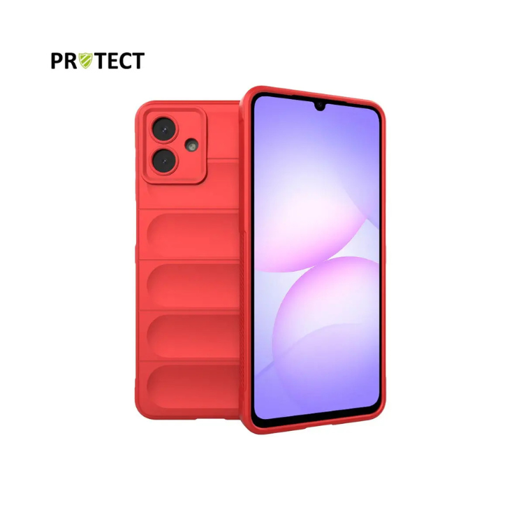 Coque Protect Samsung galaxy A07 rouge / Créa & Connect