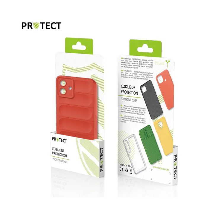 Coque Protect Samsung galaxy A07 rouge / Créa & Connect