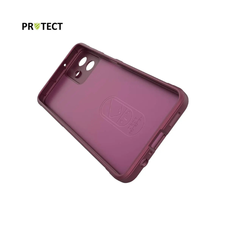 Coque Protect Samsung galaxy A07 prune / Créa & Connect