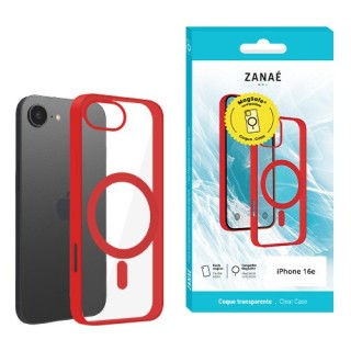 Coque magsafe Apple Iphone 16e rouge / Créa & Connect