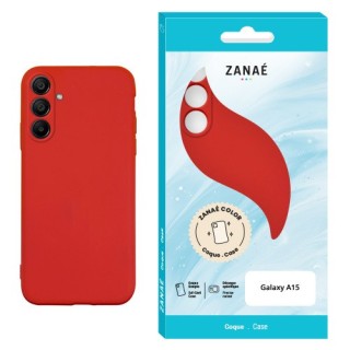 Coque Color Samsung galaxy A15 rouge / Créa & Connect