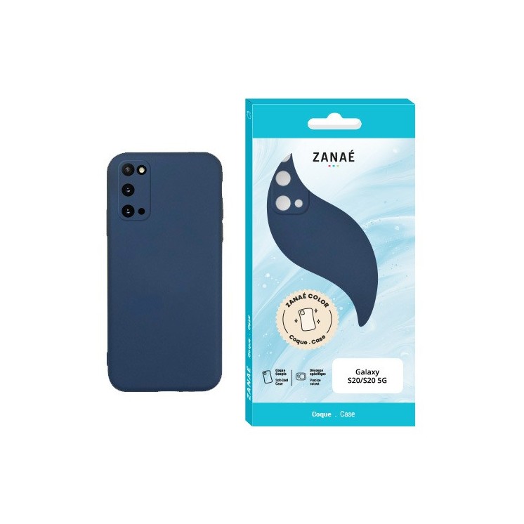 Coque Color Samsung galaxy S20 marine / Créa & Connect
