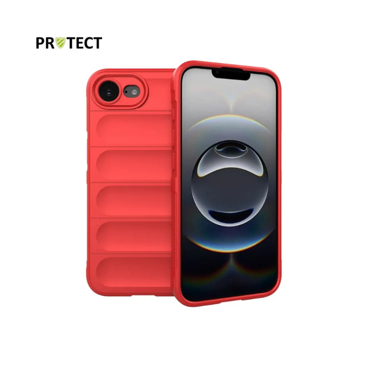 Coque Protect Iphone 16e rouge / Créa & Connect