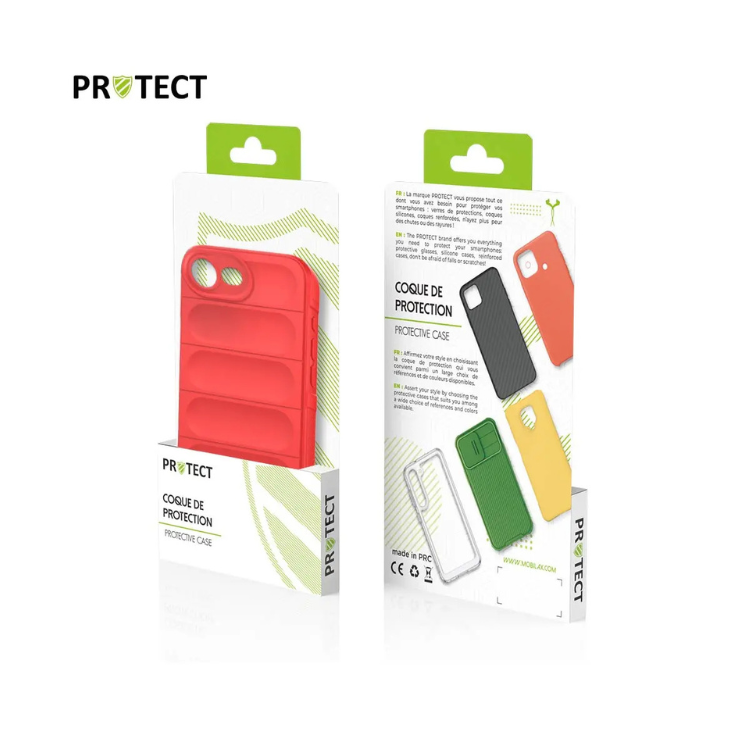 Coque Protect Iphone 16e rouge / Créa & Connect