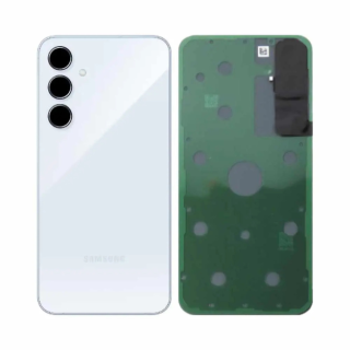 Vitre arrière Samsung Galaxy A55 bleu Premium / Créa & Connect