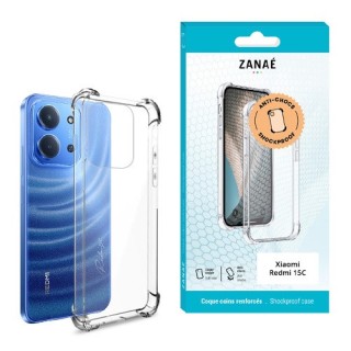 Coque silicone Xiaomi Redmi 15C 4G / 5G avec coins renforcés/ Créa & Connect
