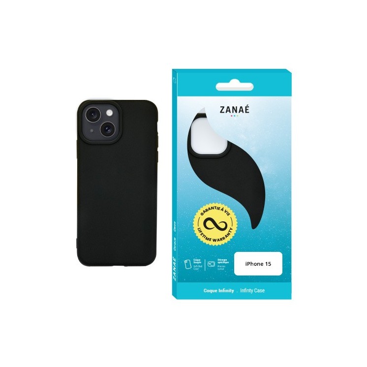 Coque Infinity Iphone 16e noir