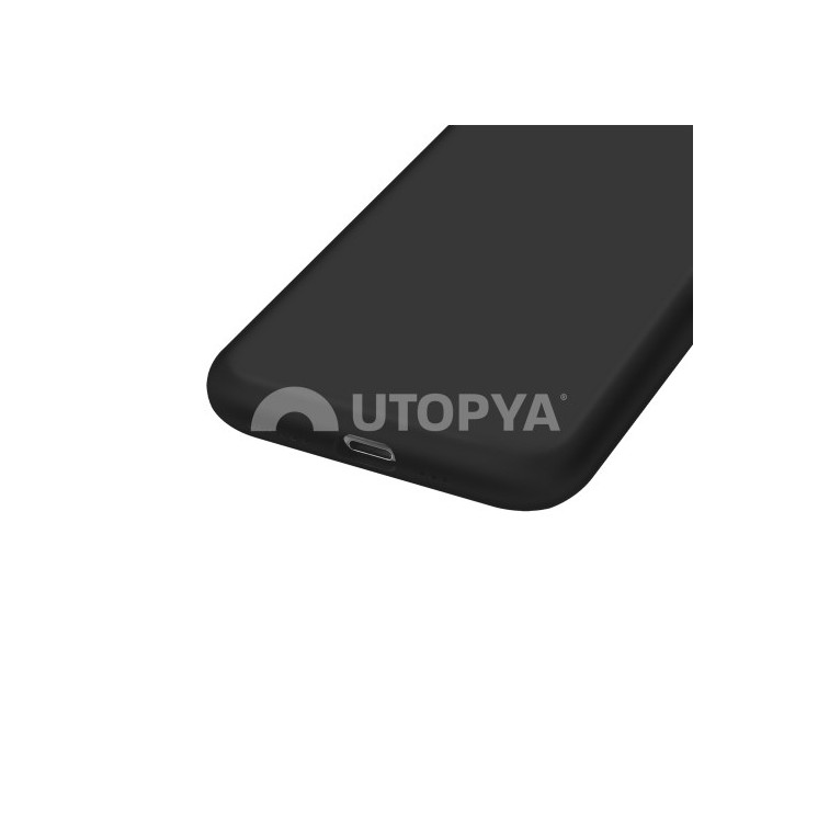 Coque Pavone Xiaomi Redmi Note 13 4G noir - vue détail extérieure