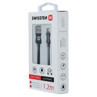 Câble USB / Lightning 1.2m noir